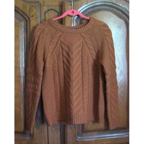 Pull Marron Kiabi - Taille L