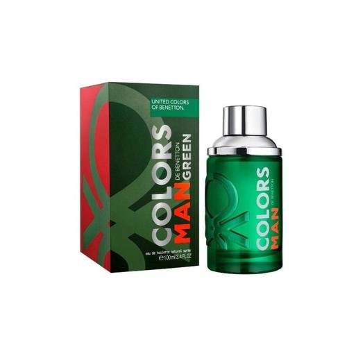 Benetton Colors Green Men Edt 100ml Vaporizador 