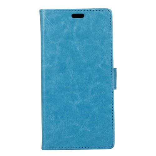 Etui Type Portefeuille Bleu Pour Nokia 3.1 Rabat Latéral Articulé Fonction Sta