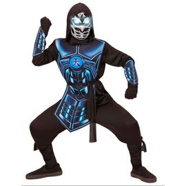 Déguisement Cyber Ninja Lumineux Et Sonore Enfant 8 À 10 Ans