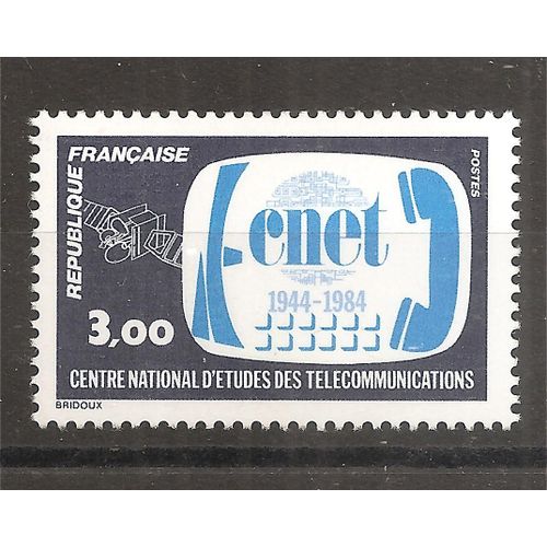 2317 (1984) Centre National D' Etudes Des Télécommunications N** (Cote 1,4e) (0925)
