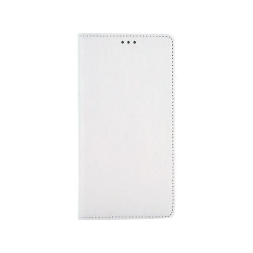 Etui Folio A Rabat Samsung Galaxy A7 A700 (2015) Blanc Eco-Cuir (Pu)