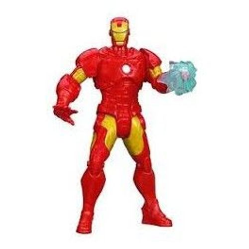 Avengers - Iron Man - Assemble Mighty Battlers Wave 1 - Figurine 15 Cm