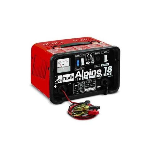 Telwin - Chargeur de batterie 12-24V 14-8A 200W - Alpine 18 Boost