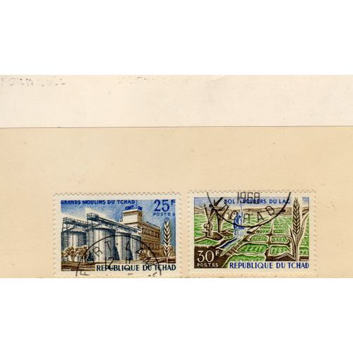 Timbres-Poste Du Tchad (Développement Économique)