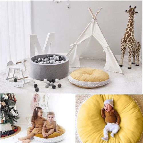 Bebe Nid D Ange Pour Filles Et Garcons Automne Et Hiver Nouveau Nes Bebes Chambre D Enfant Epaisse Couverture 90 90 cm Jaune Rakuten