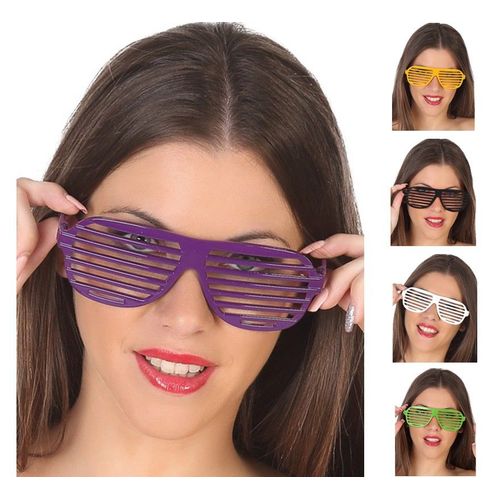 Lunettes Avec Barres 5 Couleurs (Couleur Blanc)