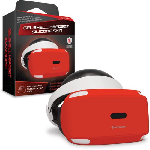 Protection Casque Hyperkin Housse Silicone Rouge Pour Psvr