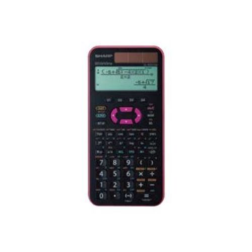 Sharp WriteView EL-W531XG - Calculatrice scientifique - 10 chiffres + 2 exposants - panneau solaire, pile - orange