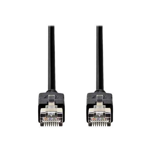 Nedis - Câble réseau - RJ-45 (M) pour RJ-45 (M) - 1 m - paire torsadée écrantée (F/UTP) - CAT 6 - moulé, rond - anthracite