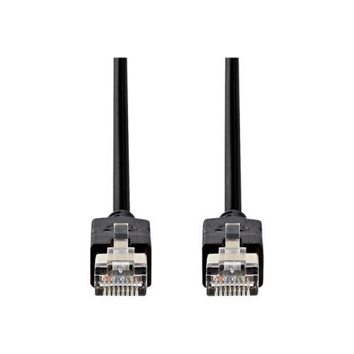 Nedis - Câble réseau - RJ-45 (M) pour RJ-45 (M) - 3 m - FTP - CAT 6 - moulé - anthracite