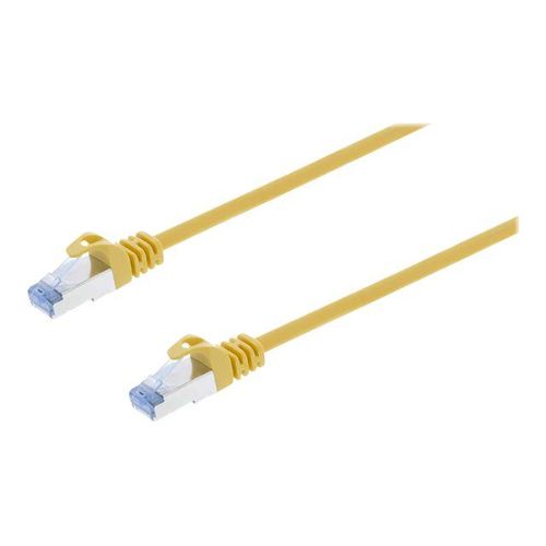 Nedis - Câble réseau - RJ-45 (M) pour RJ-45 (M) - 3 m - SF/UTP - CAT 6a - moulé - jaune