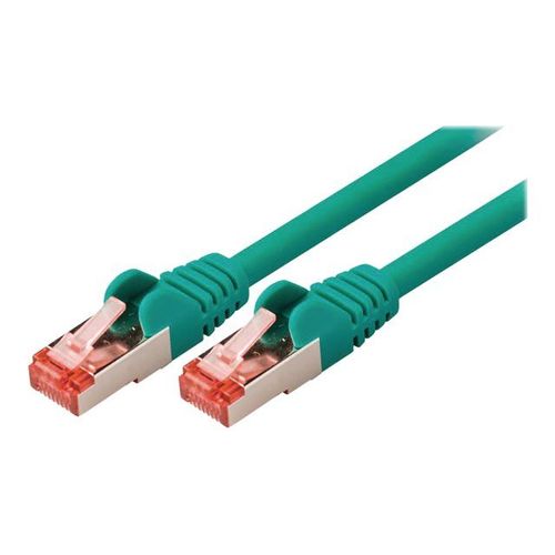 Nedis - Câble réseau - RJ-45 (M) pour RJ-45 (M) - 7.5 m - SFTP - CAT 6 - moulé, rond - vert