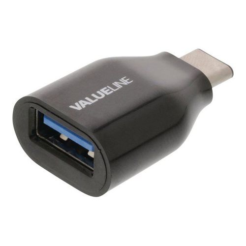 Valueline - Adaptateur USB - USB type A (F) pour 24 pin USB-C (M) - USB 3.0 - noir