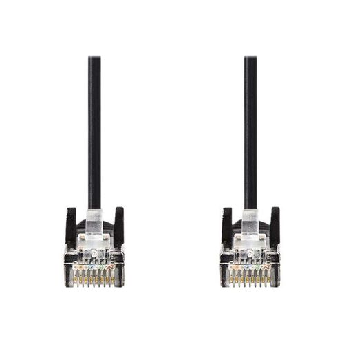 Nedis - Câble réseau - RJ-45 (M) pour RJ-45 (M) - 5 m - UTP - CAT 5e - moulé, rond, sans crochet - noir