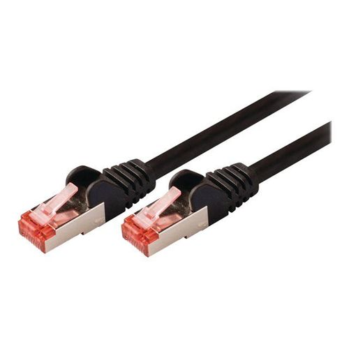 Nedis - Câble réseau - RJ-45 (M) pour RJ-45 (M) - 1 m - SFTP - CAT 6 - moulé, rond - noir