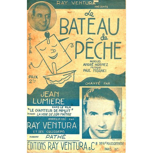 Le Bateau De Pêche. Jean Lumière. A 37