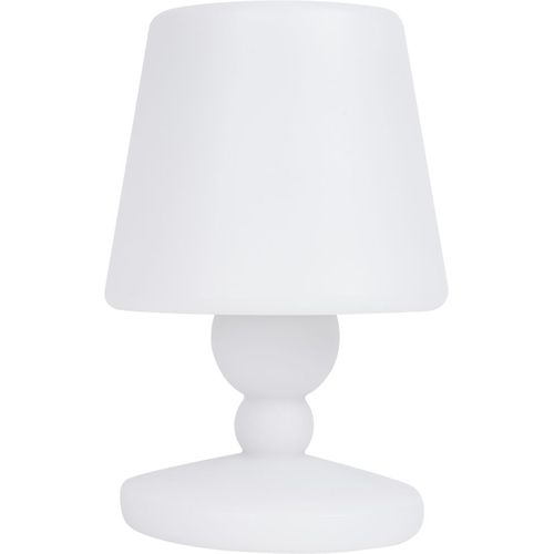 Enceinte lumineuse Bluetooth Colorblock Pearl blanche