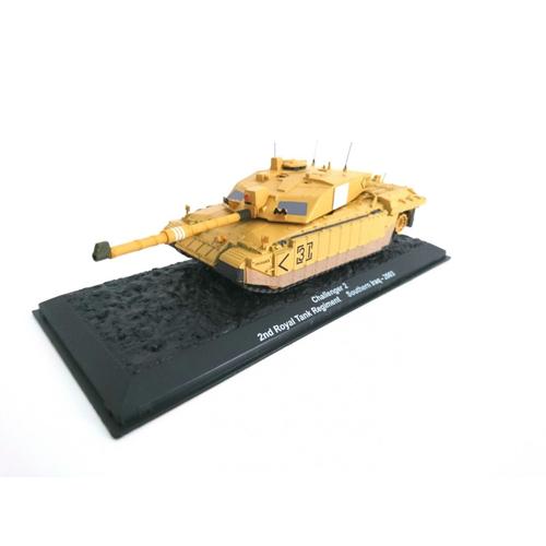 1/72 Char Challenger 2 2e Royal Tank Reg.Uk Iraq 2003 Neuf-Ixo / Altaya