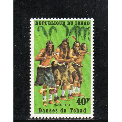 Timbre-Poste Du Tchad (Danse Du Tchad)