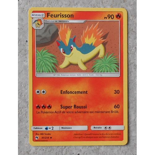 Feurisson 41/214 - Sl8 - Tonnerre Perdu - Vf
