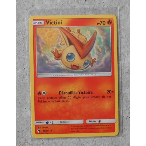 Victini 49/214 - Sl8 - Tonnerre Perdu - Vf