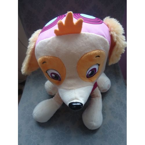 Chien Fille Stella En Peluche Rose Grand Sac A Dos Dans Pat Patrouille 30 Cm Nickelodeon Spin Master 2016