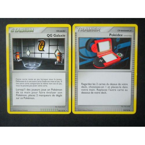 Platine - Q.G. Galaxie (106) + Pokédex (114/127)