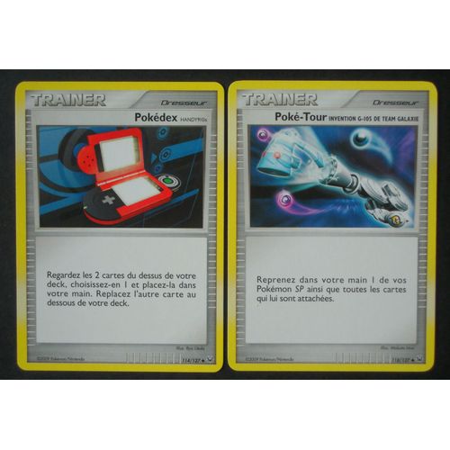 Platine - Pokédex (114) + Poké-Tour (118/127)