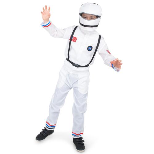 Déguisement Astronaute Dans L'espace Enfant - Taille: 7-8 Ans (128 Cm)