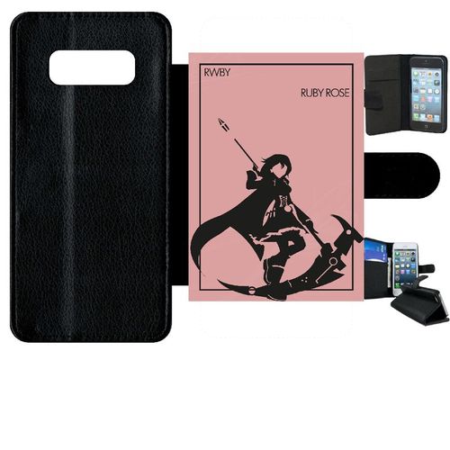 Etui À Rabat Galaxy Note 8.0 - Rwby Rose - Simili-Cuir - Noir
