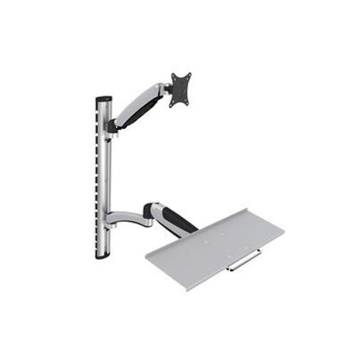 "Digitus DA-90354 1 prise Support mural pour écran 38,1 cm (15"") - 68,6 cm (27"") inclinable + pivotable, rotatif"