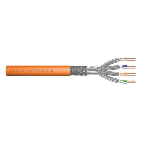 DIGITUS Professional - Câble en vrac - 100 m - SFTP, PiMF - CAT 7 - orange, RAL 2000