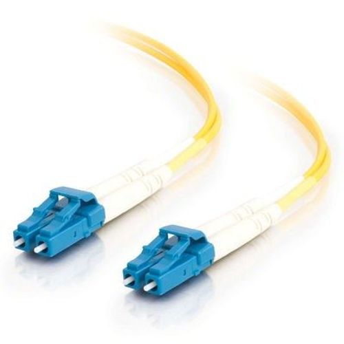 Telegärtner - Cordon de raccordement - mode unique LC (M) pour mode unique LC (M) - 5 m - fibre optique - 9 / 125 micromètres - OS2 - jaune