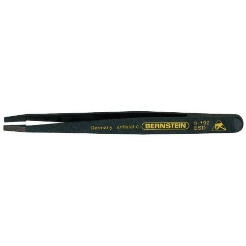 Pince brucelle de précision Bernstein 5-192 NKR plate, large, décalée 120 mm 1 pc(s)