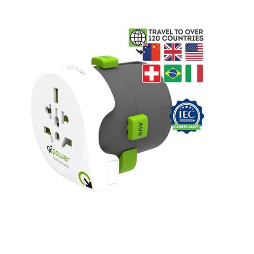 Adaptateur de voyage Q2 Power 2.100100