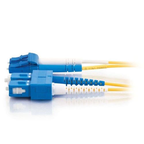 Telegärtner - Cordon de raccordement - mode unique LC (M) pour mode unique SC (M) - 5 m - fibre optique - 9 / 125 micromètres - bleu