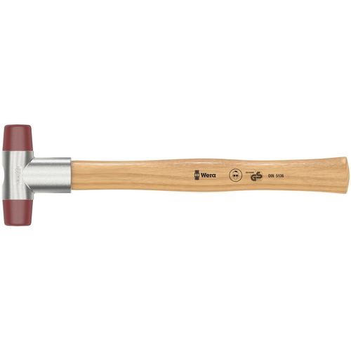 Marteau à métal mi-dur 232 g Wera 102 05000505001 250 mm