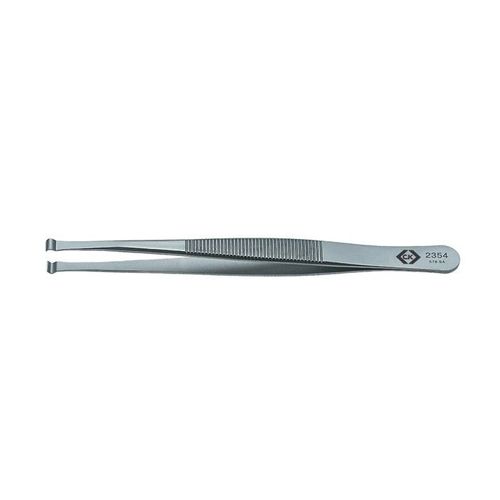 Pince brucelle de montage C.K. T2354 578 SA arrondie 115 mm 1 pc(s)