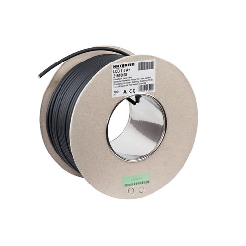 Câble coaxial Kathrein LCD 115 A+ 21510028 75 ? 105 dB noir 100 m