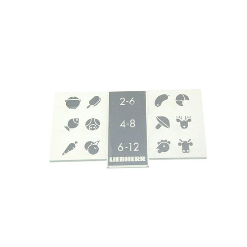 BANDEAU SERIGRAPHIE POUR TIROIR POUR REFRIGERATEUR LIEBHERR - 7428838