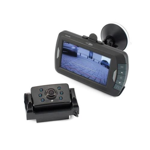 Système de recul vidéo sans fil Caliber Audio Technology CAM401 montage fixe, ventouse noir