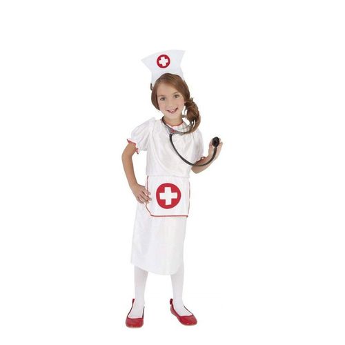Fr-Disfraz De Enfermera Para Niñas De 5 A 7 Años-Fr (Taille 5-7a)