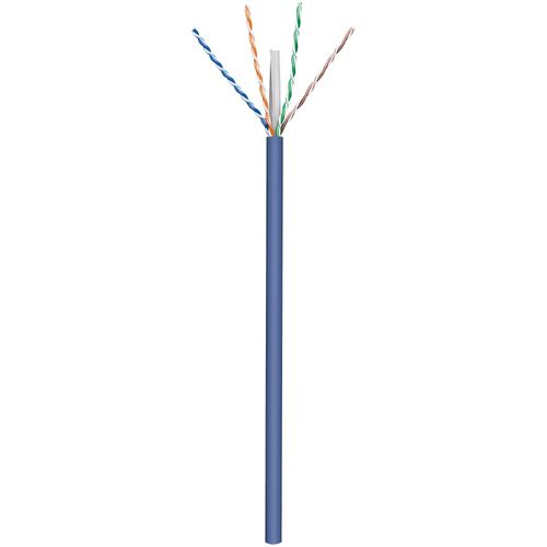 Câble réseau CAT 6A U/UTP Goobay 96096 4 x 2 x 0.25 mm² bleu 100 m
