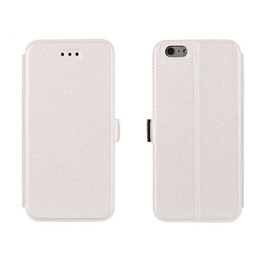 Etui Folio Rabat Pour Samsung G935 Galaxy S7 Edge De Couleur Blanc