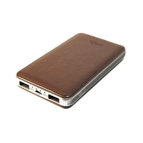 Power Bank De Marque Mr Handsfree Capacite 8800 Mah En Cuir Marron