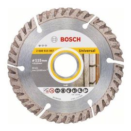 Disque à tronçonner diamanté universel BOSCH 115 x 22.23 mm - 2608615057