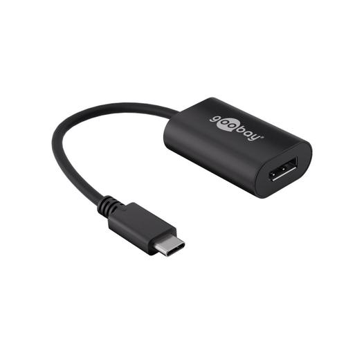 Goobay USB / DisplayPort Adaptateur [1x USB-C? mâle - 1x DisplayPort femelle] noir