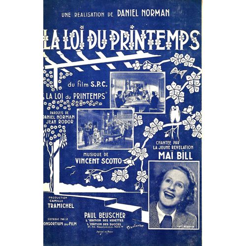 La Loi Du Printemps. Maîl Bill. A 37