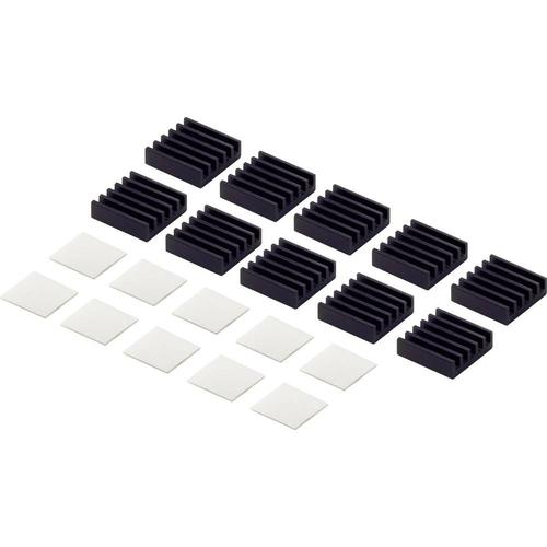 Dissipateur thermique pour RAM Renkforce GRK-100 (L x l x h) 13 x 13 x 3 mm